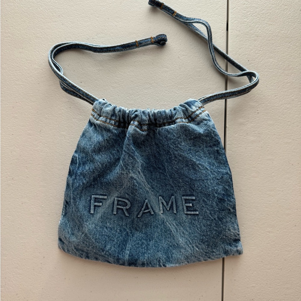 Frame Denim Pouch Bag